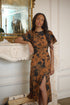 Sandy Floral Bloom Midi Dress